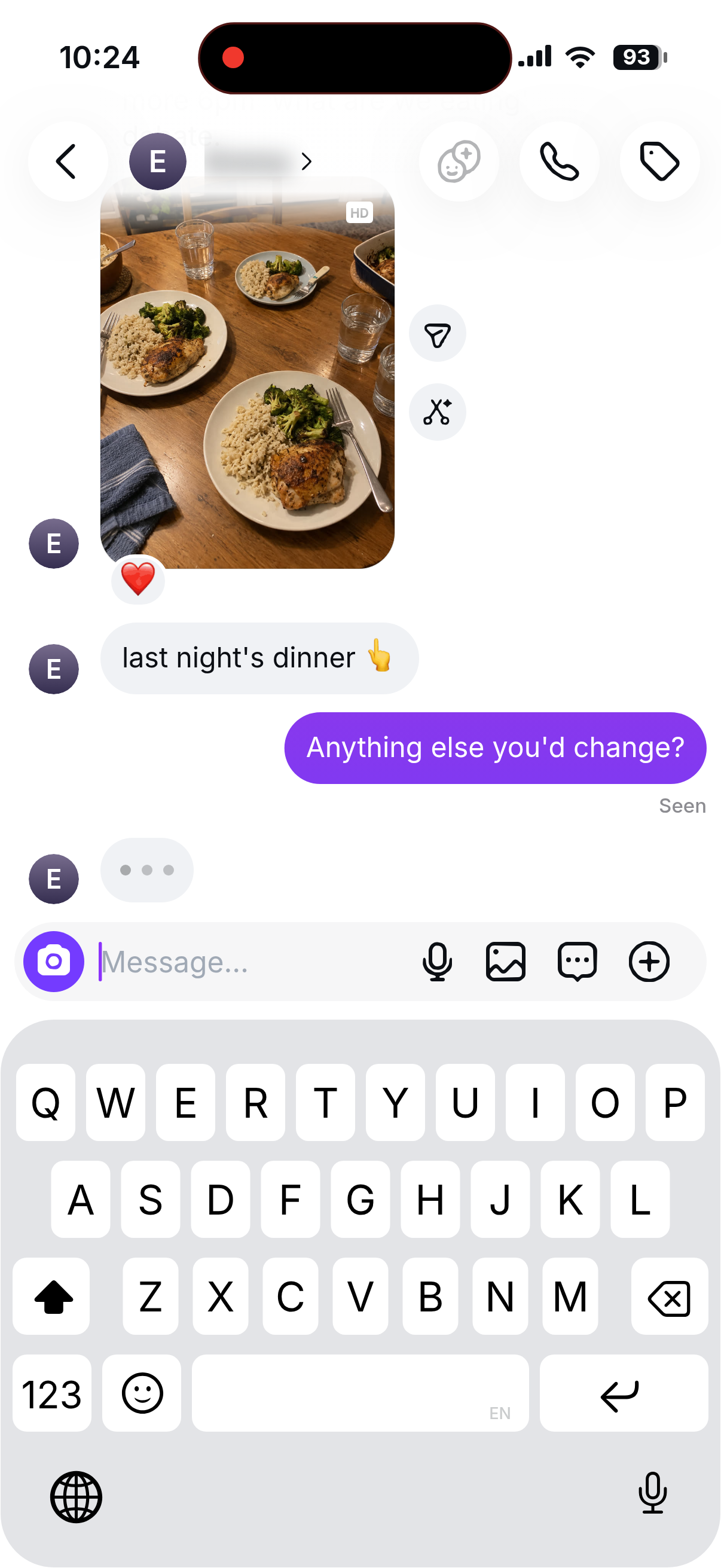 The Dinner Problem, captured in the CleanChat studio